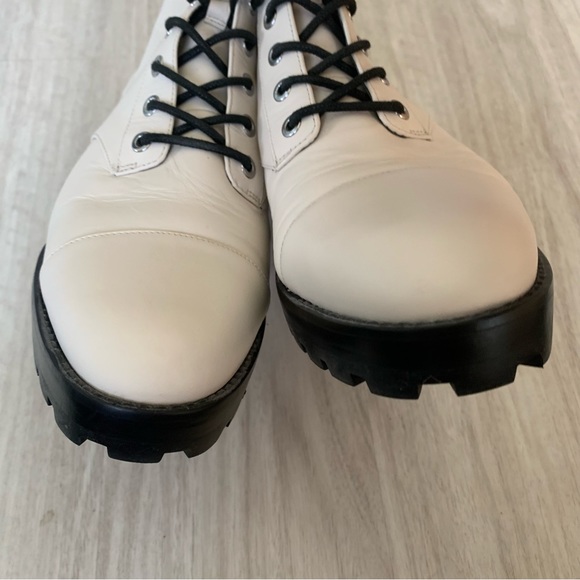 Michael Kors Leather Bastian Ankle Boots - Picture 8 of 12